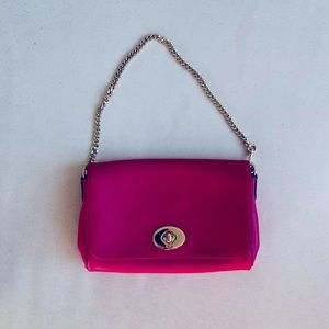 Coach hot pink purse